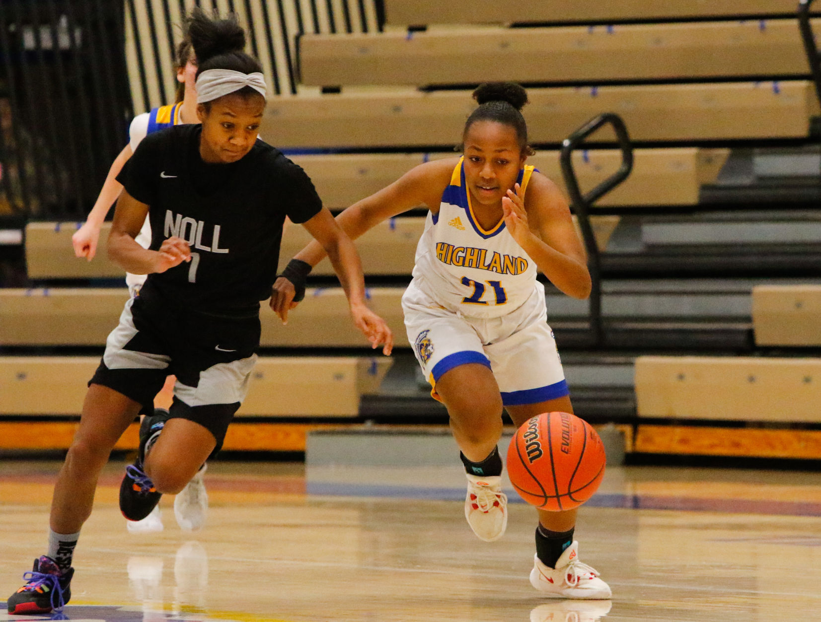 Bishop Noll at Highland girls basketball